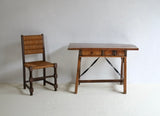 Chestnut & Oak Pantry Table