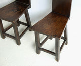 A pair of Glasgow School Side Chairs