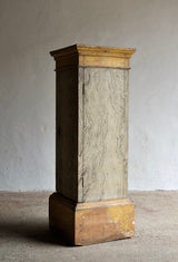 Tuscan 18th Century Painted Column Cupboard