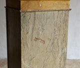 Tuscan 18th Century Painted Column Cupboard