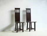 A pair of Glasgow School Side Chairs