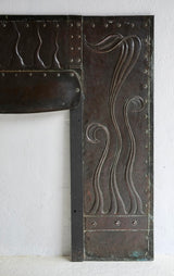 Arts & Crafts Copper Fire Surround