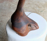 Natural Wood Lamp With Rope Shade