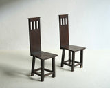 A pair of Glasgow School Side Chairs