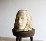 Jacqueline Bez (1927) "And I Never Laugh, And I Never Cry" Stone Sculpture