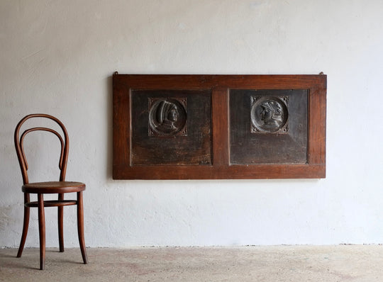 17th Century Framed Carved Panels