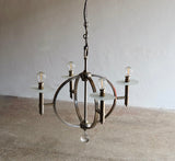 Art Deco Chandelier Attributed To Jacques Adnet