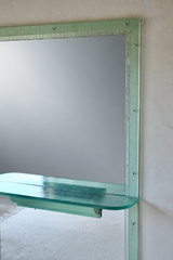 Giant Art Deco Glass Console by Philippe-Georges Normand, circa 1933