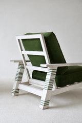 Pair of French Painted Armchairs, circa 1950