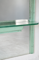 Giant Art Deco Glass Console by Philippe-Georges Normand, circa 1933