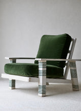Pair of French Painted Armchairs, circa 1950