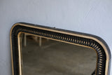 19th Century French Ebonised & Parcel-gilt Overmantel Mirror