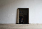 19th Century French Ebonised & Parcel-gilt Overmantel Mirror