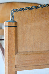 Heal & Son (Heal's) Oak Double Bed