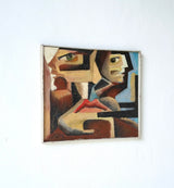 José HERRERA (1943-2021) "Encrucijadas", 1966, Oil On Canvas