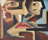 José HERRERA (1943-2021) "Encrucijadas", 1966, Oil On Canvas
