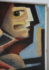 José HERRERA (1943-2021) "Encrucijadas", 1966, Oil On Canvas