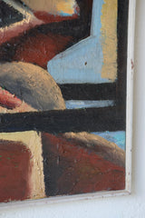 José HERRERA (1943-2021) "Encrucijadas", 1966, Oil On Canvas