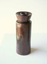 Carved Rosewood Candlesticks