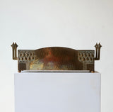 Art Nouveau Hammered Brass Planter Circa 1900