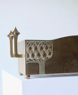 Art Nouveau Hammered Brass Planter Circa 1900