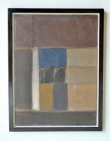 Abstract Oil On Board, Heinz Fischer-Roloff (1923 - 2004) - "Sajorsc", 1965