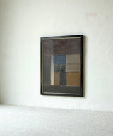 Abstract Oil On Board, Heinz Fischer-Roloff (1923 - 2004) - "Sajorsc", 1965