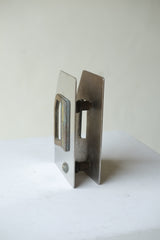Italian Chrome & Bronze Door Handle