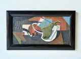 Oil On Canvas Still Life By Otto Fried (1922-2020), 1948