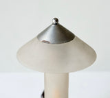 1930's Marc Errol Frosted Glass Desk Lamp
