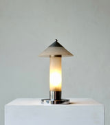 1930's Marc Errol Frosted Glass Desk Lamp