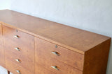 Italian Burr Wood Chest Of Drawers