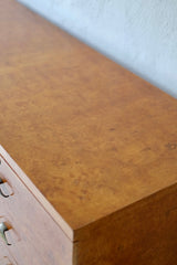 Italian Burr Wood Chest Of Drawers