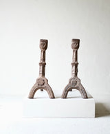 Pair Of 15th Century French Gothic Andirons
