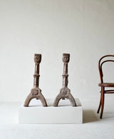 Pair Of 15th Century French Gothic Andirons