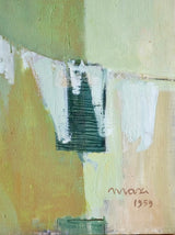 Edolo Masci (1938-2008), Oil On Canvas, 1959