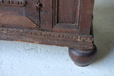 17th Century Carved Oak Cuopboard