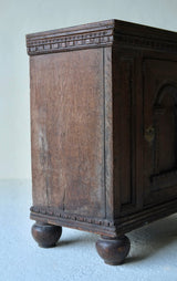 17th Century Carved Oak Cuopboard