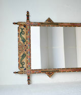 Giant Sicilian Folk Art Mirror, Circa 1900