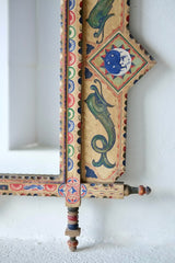 Giant Sicilian Folk Art Mirror, Circa 1900