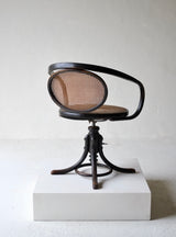Early 20th Century Thonet Bentwood Swivel Armchair