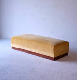 French 1940's Yellow Velvet Daybed - On Hold