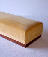 French 1940's Yellow Velvet Daybed - On Hold