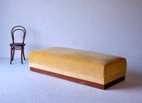 French 1940's Yellow Velvet Daybed - On Hold
