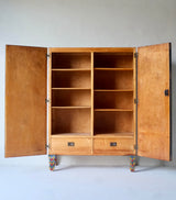 1920’s Italian Cabinet with Painted Figures from Corriere dei Piccoli