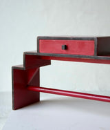 1930’s Art Deco Red Primavera Table
