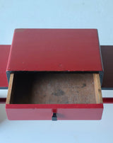 1930’s Art Deco Red Primavera Table