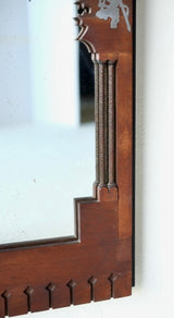 Wall Mirror By Carlo Bugatti (1856-1940), Circa 1900