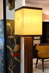 Italian Leather Floor Lamp