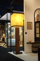 Italian Leather Floor Lamp